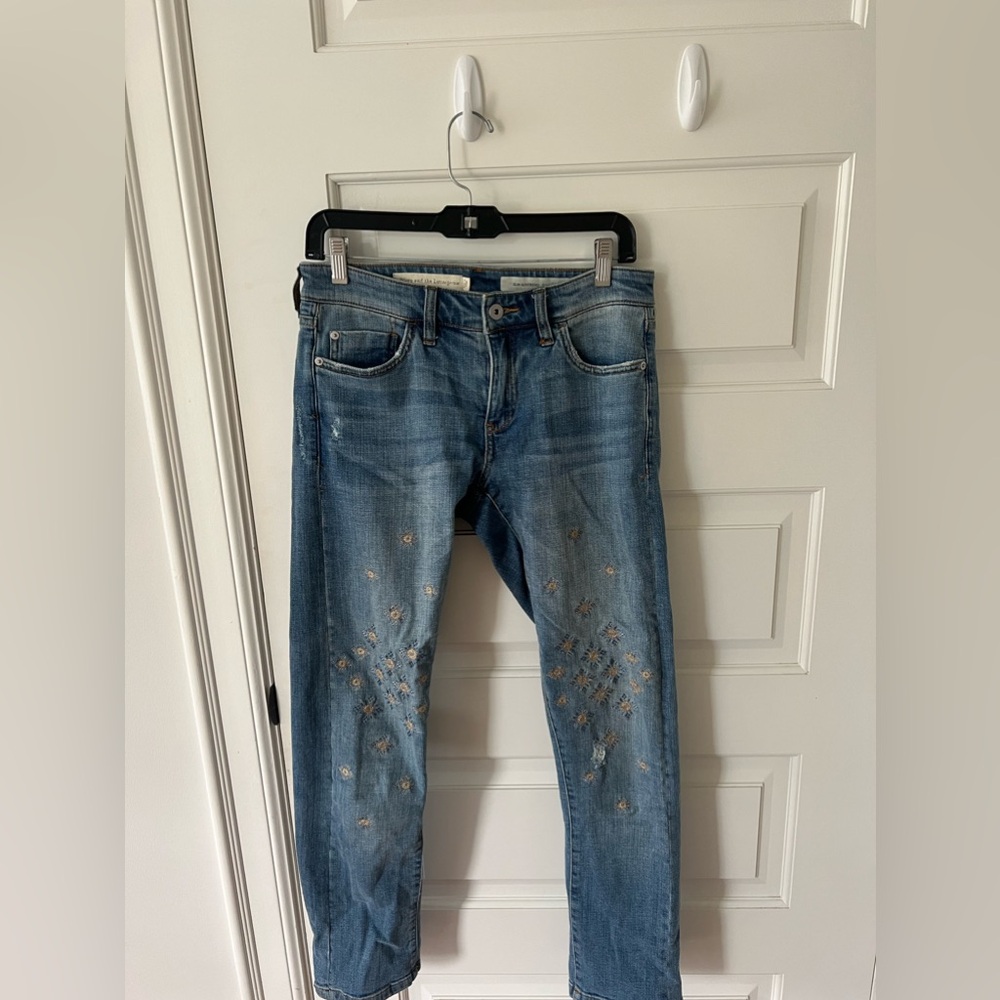 Anthropologie jeans with adorable detailing